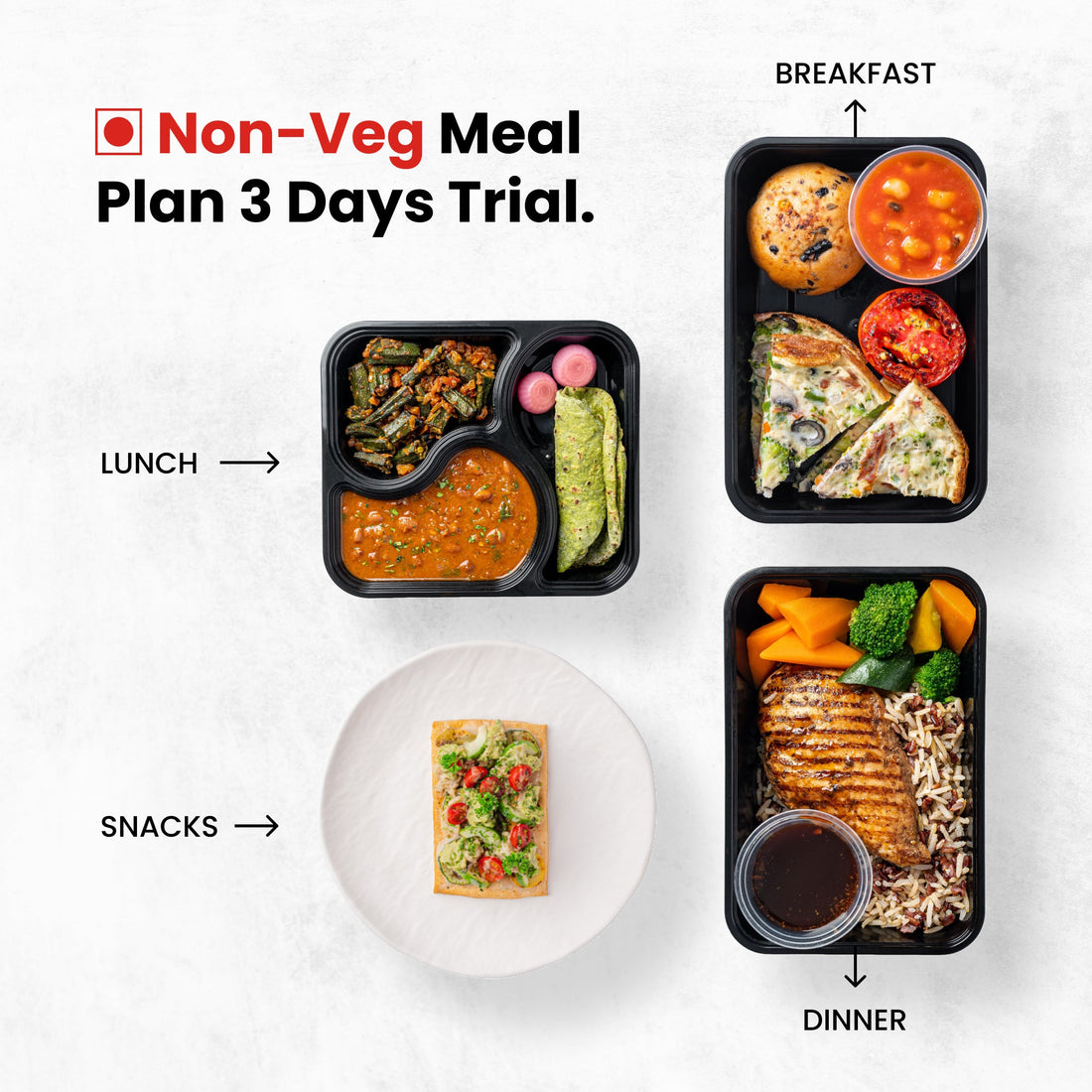 3 Day Trial + 30 Min consultation with Nutritionist + FREE Hunger Control Balls
